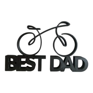 Fiets met tekst Best Dad